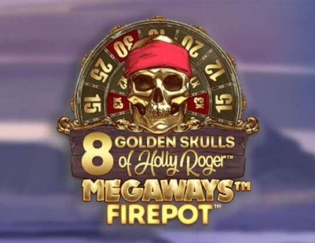8 Golden Skulls of Holly Roger Megaways - Microgaming - Pirates