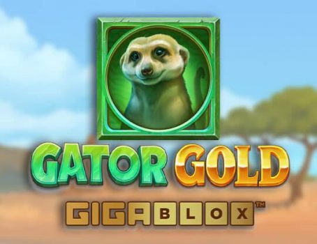 Gator Gold GigaBlox - Yggdrasil Gaming - Animals