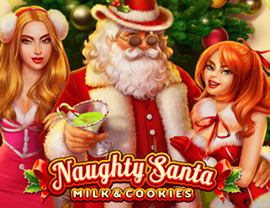 Naughty Santa Milk & Cookies